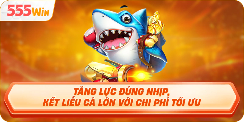 Tăng lực đúng nhịp, kết liễu cá lớn với chi phí tối ưu